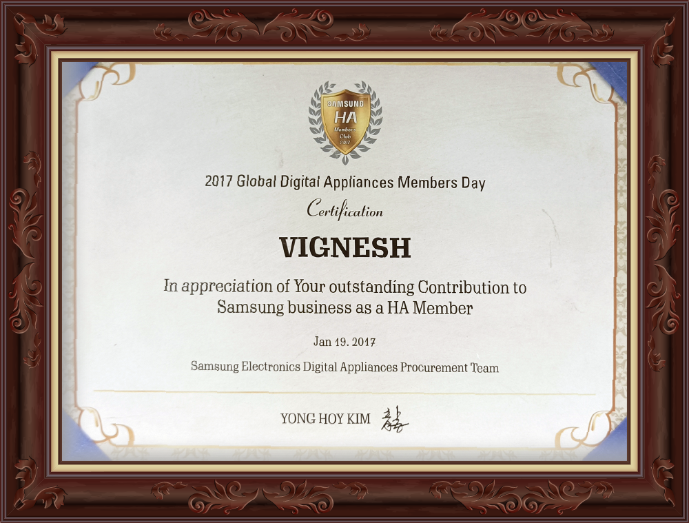 PRO – 3M AWARD - 2016